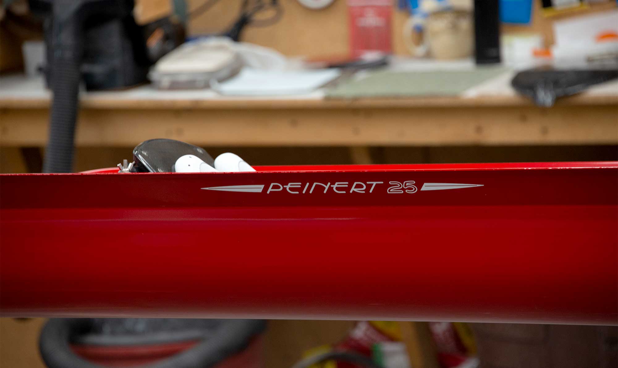 Pinot Rowing Shell Photos from the shop - Peinert Boat Works, moderately priced rowing ...